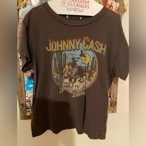 Free People(Daydreamer) Exclusive Johnny Cash Graphic